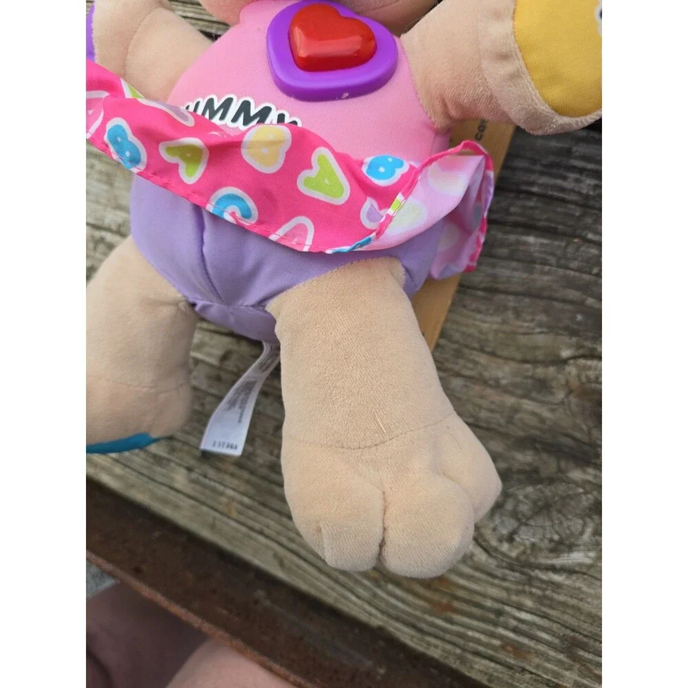 Fisher-Price LAUGH & LEARN SINGING TALKING GIRL DOG Plush STUFFED ANIMAL 2012